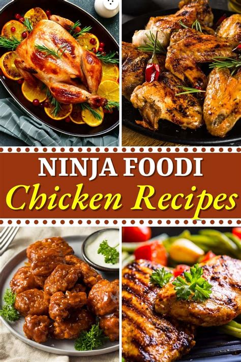 33 Ninja Foodi Chicken Recipes To Try Insanely Good