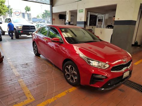 Kia Forte Sedan EX Aut Usado 2020 Color Rojo Cobrizo Precio 299 000