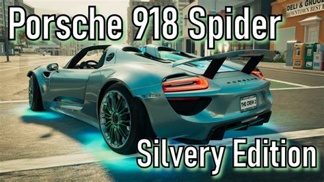 The Crew 2 Porsche 918 Spider Silvery Edition YouTube