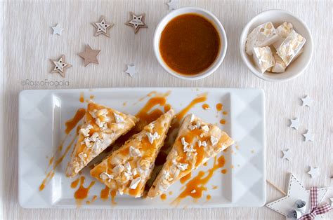 Cheese Cake Al Torrone E Caramello Salato Rosso Fragola