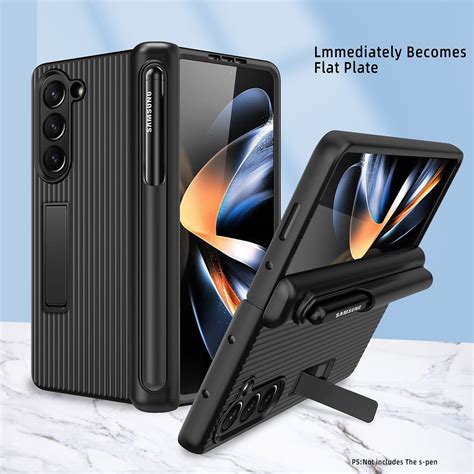 Z Fold 5 Case Shockproof Case With Screen Protective And S Pen Holder