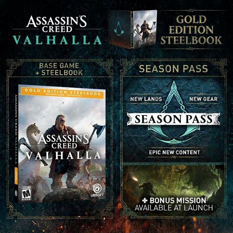 Assassins Creed Valhalla Gold Steelbook Edition Playstation 4