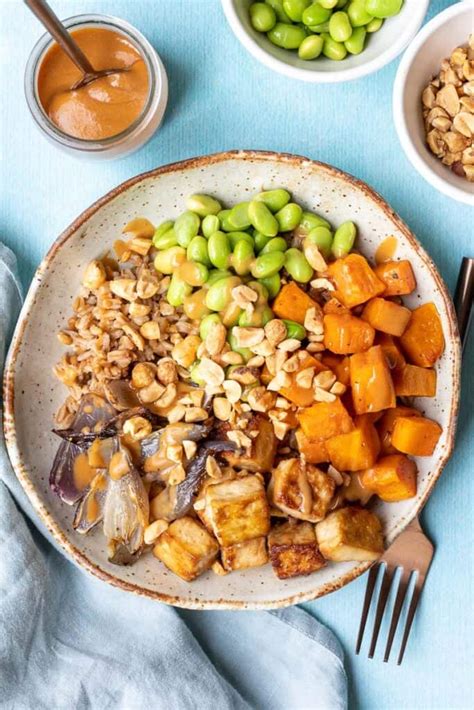 Crispy Tofu Buddha Bowl Vanilla Bean Cuisine