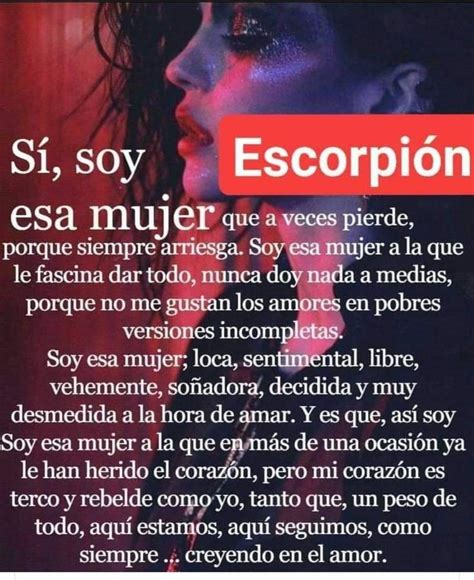 Escorpio Frases De Escorpio Escorpio Frases Escorpion Zodiaco