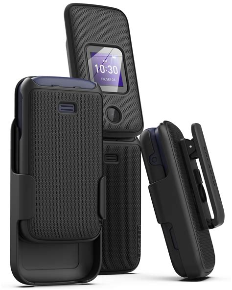 Alcatel Go Flip 4 TCL Flip Pro DuraClip Case With Belt Clip Holster