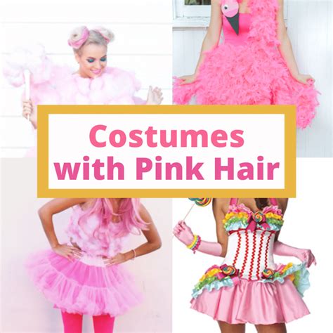 Halloween Costumes with Pink hair and Cosplay for Pink Hair.