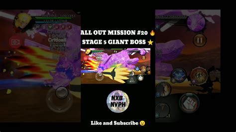 NxB NV ALL OUT MISSION NO 20 STAGE 5 BOSS VS EX ULT Nxbnvph