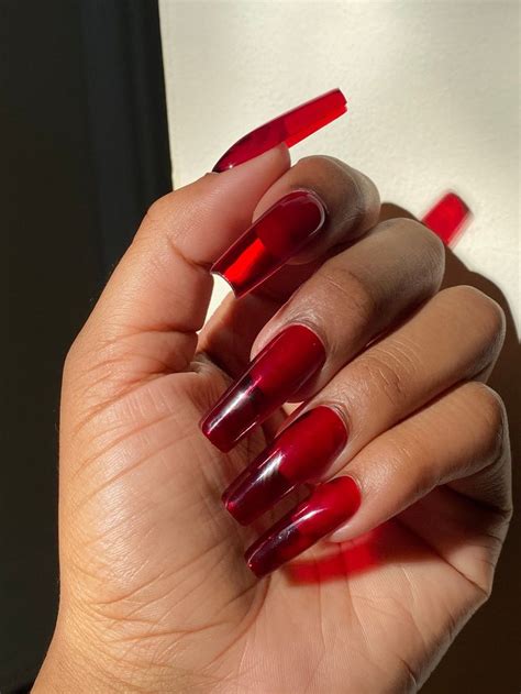 15 Chic Red Nail Trends For Winter 2023 2024