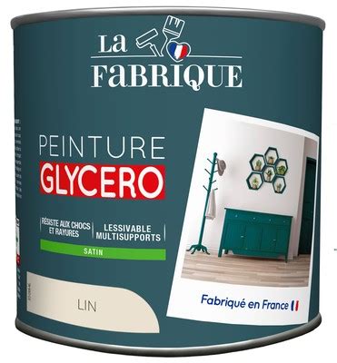 Peinture Glycero Lin Satin Ml La Fabrique Peinture Et