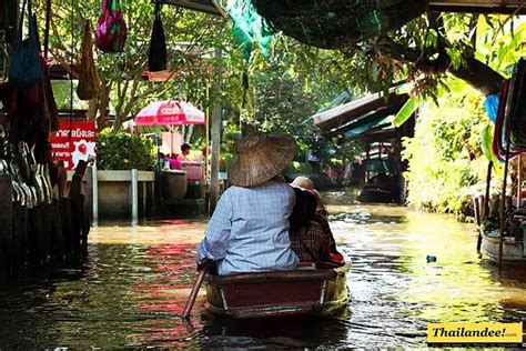 Passer le week end sur le marché flottant d Amphawa