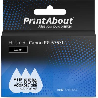 Huismerk Canon PG 575XL Inktcartridge Zwart Hoge Capaciteit Kopen