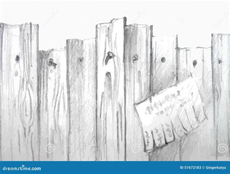 Забор рисунок карандашом (в статье много фото) - drawpics.ru
