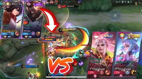 FANNY VS PRO FREDRINN FANNY RANK AGGRESSIVE GAMEPLAY MLBB YouTube