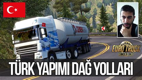 Euro Truck Simulator 2 Türk Yapımı Zorlu Rampalı Dağ Yolları DPMap v0