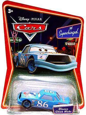 Disney Pixar Cars Supercharged Dinoco Chick Hicks 155 Diecast Car ...