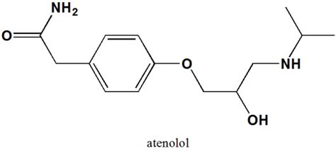 Atenolol Synthesis Sar Mcqstructurechemical Properties And