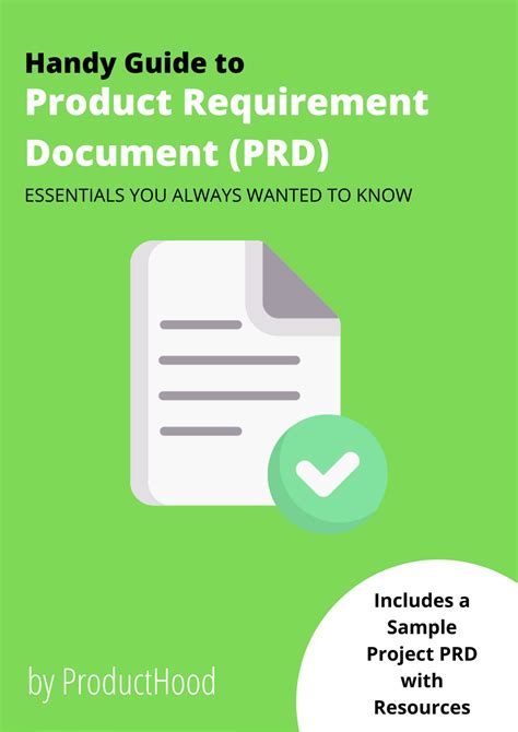 Handy Guide To Product Requirement Document