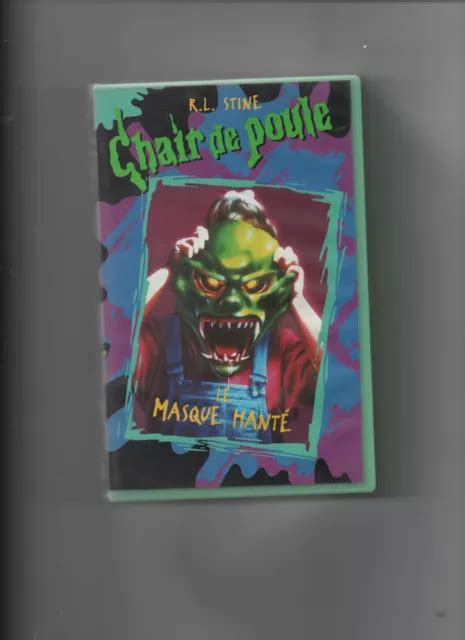 R L Stine Chair De Poule Le Masque Hant Cassette Vhs Eur