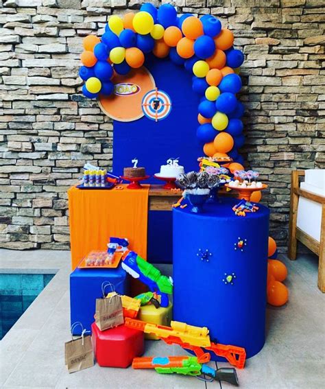 Nath Toledo Festas On Instagram Mini Table Nerf Quintal