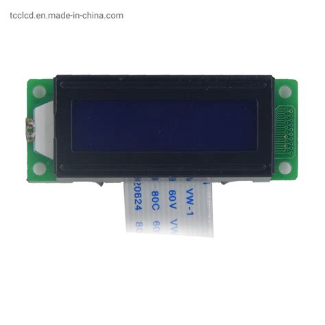 Pin Monochrome Lcd Module Bit Parallel Stn Blue X Character Lcd