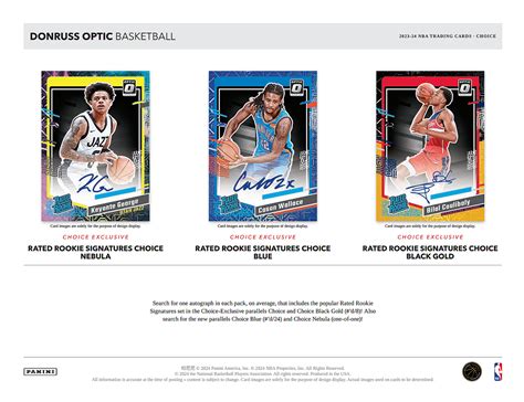 Nba Panini Donruss Optic Choice