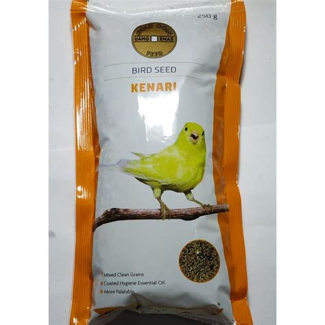 Makanan Burung Kenari Gold Coin Bird Seed Kenari 250 Gram Pakan Harian