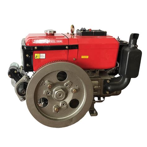 One Cylinder Electric Or Manual Start 4 Stroke 10hp Water Cooled 2400rpm Diesel Engine With