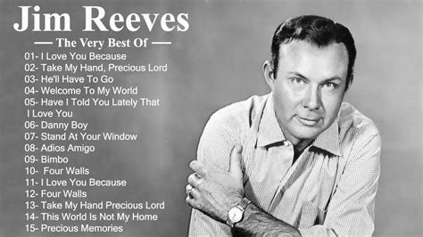 The Best Of Jim Reeves Jim Reeves Greatest Hits Gentleman Jim