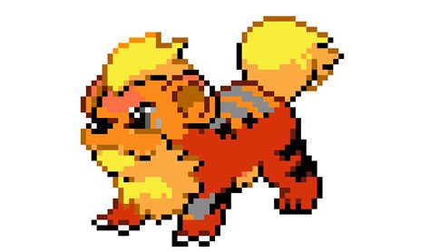 Growlithe Pixel Art Maker
