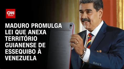 Maduro Promulga Lei Que Anexa Territ Rio Guianense De Essequibo