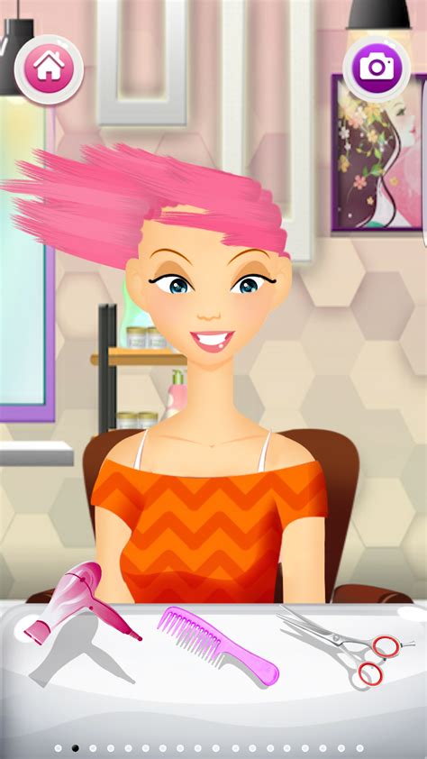 Android Için Girls Hairstyle Salon Game İndir