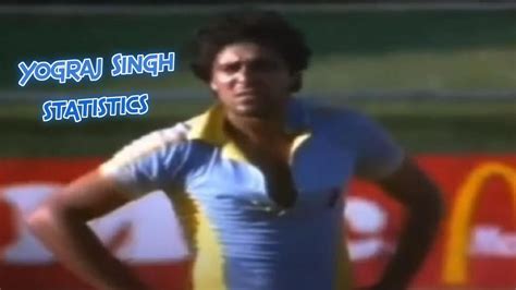 Yograj Singh Cricket Statistics Wickets Best Bowling Bowling Average