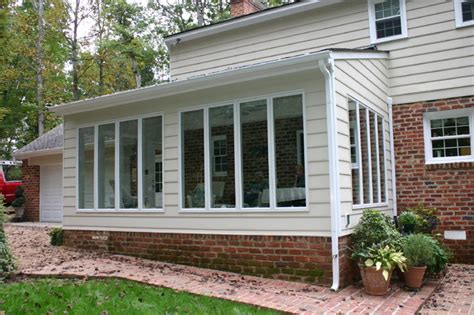 Ranelli Screened Porch Converted To Sunroom Traditional Sunroom