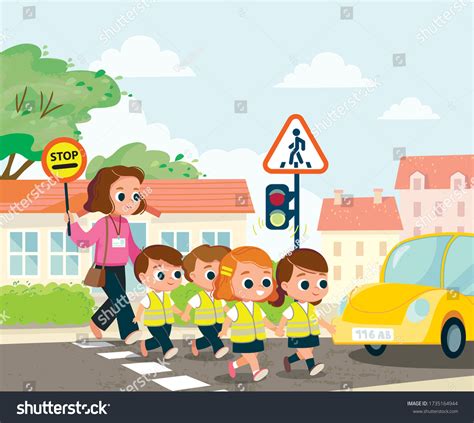 Children road safety Images, Stock Photos & Vectors | Shutterstock