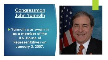 Former U S Representative John Yarmuth Ky Bio Ppt Tpt