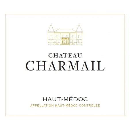 Château Charmail 1989 Haut Médoc Cru Bourgeois Supérieur Prix