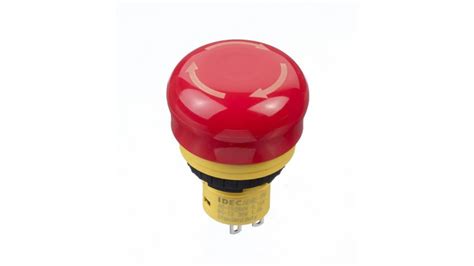 Ab6e 3bv02prm Idec X6 Series Latching Emergency Stop Push Button