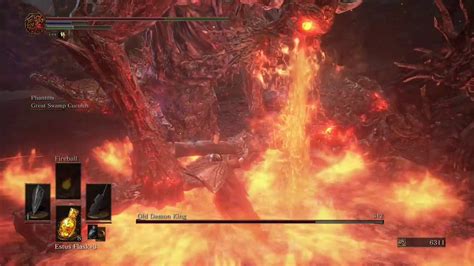 Dark Souls 3 Old Demon King Boss Fight Str Build Youtube