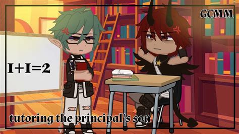 Tutoring The Principal S Son Gcmm Gacha Gay Love Story Youtube