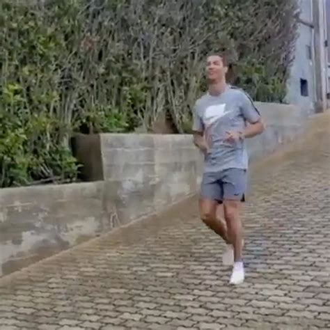 Cristiano Ronaldo Running Training