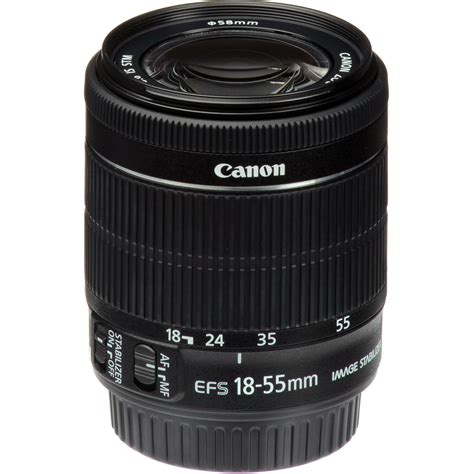 Canon EF-S 18-55mm f/3.5-5.6 IS STM standardni objektiv zoom lens 18-55 ...