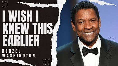 Denzel Washington S Life Advice Will Leave You Speechless I I WISH I