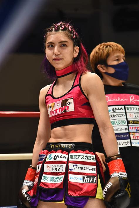 【knock Out】ぱんちゃん璃奈、試合で着用した新コスチュームに意外な弱点、女子ならではの気合いの入れ方とは ゴング格闘技