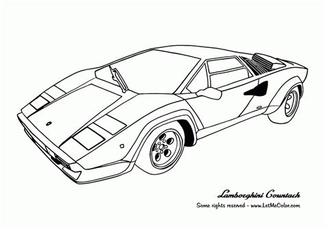 Lamborghini Coloring Sheets - Coloring Home