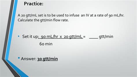 Gtt Calculation Formula Mirkasumant