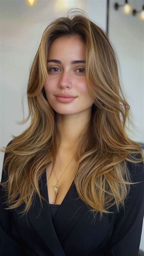 Long Hairstyles That Flatter Round Face Features In Round