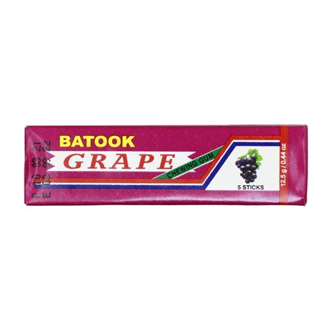 BATOOK CHEWING GUM GRAPE | WHIM