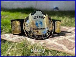 Winged Eagle Championship Wrestling Title Belt 6MM Replica Adult size ...