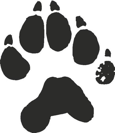 Wolverine Footprint Clip Art Library