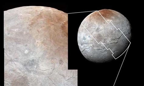 NASA's new images of Pluto's largest moon, Charon show surprisingly ...